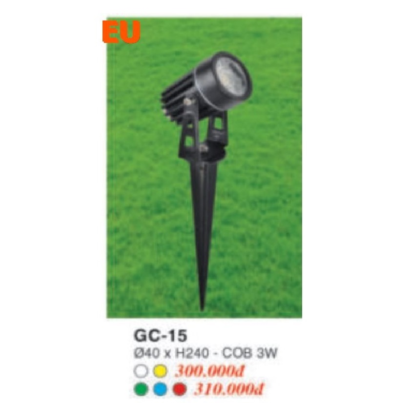 Đèn ghim cỏ GC15 - Ảnh 2
