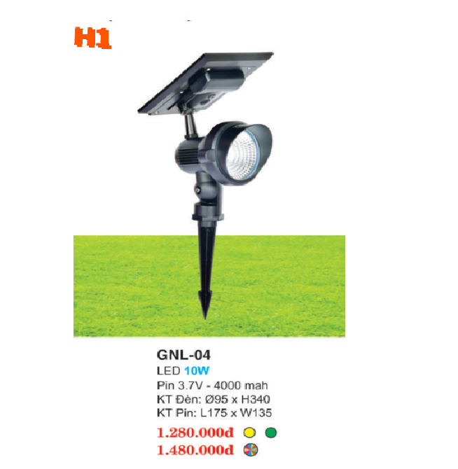Đèn ghim cỏ GNL04 - Ảnh 2