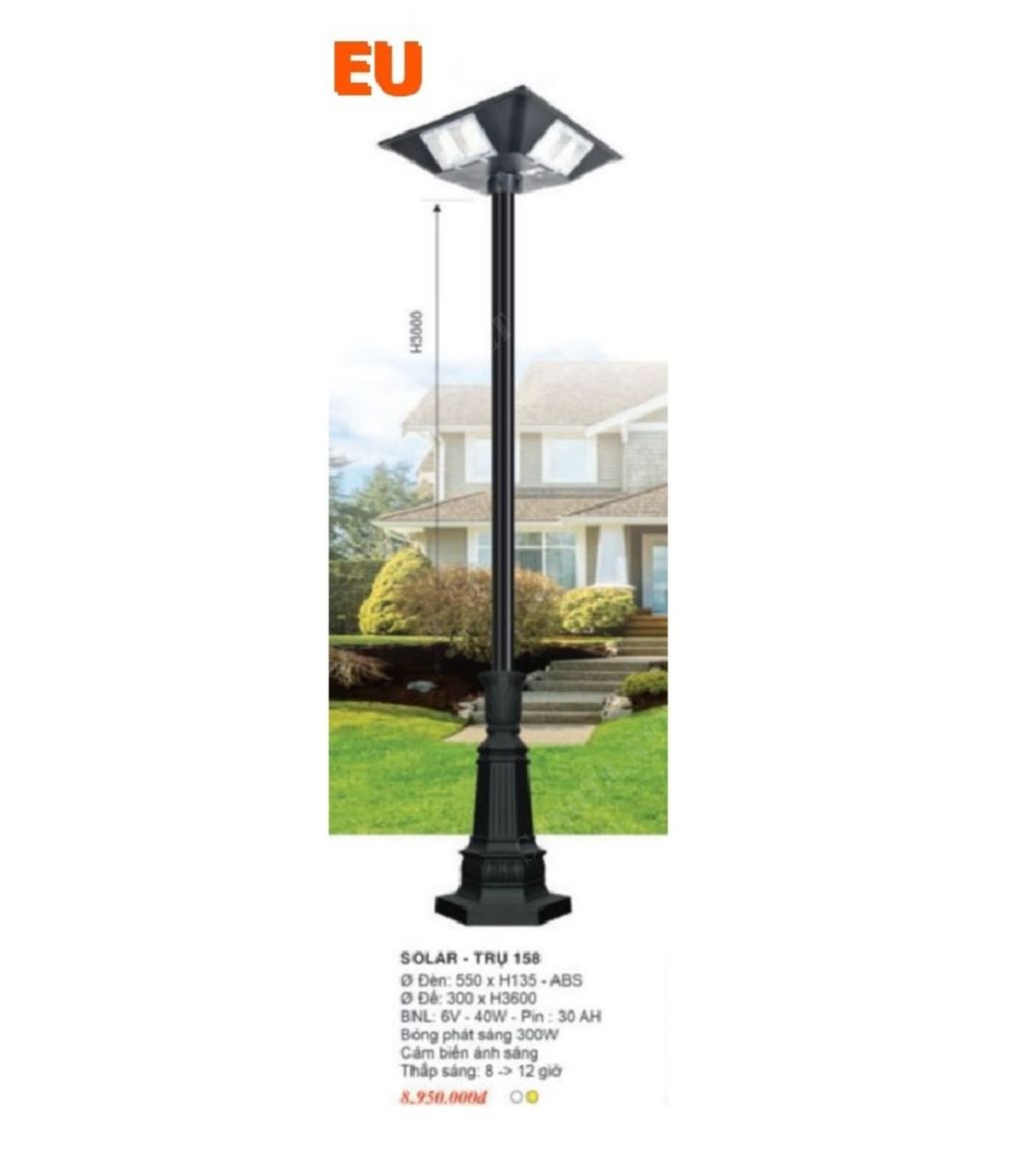 Đèn trụ đứng SOLARTRU158 - Ảnh 2