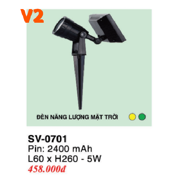 Đèn ghim cỏ SV0701 - Ảnh 2