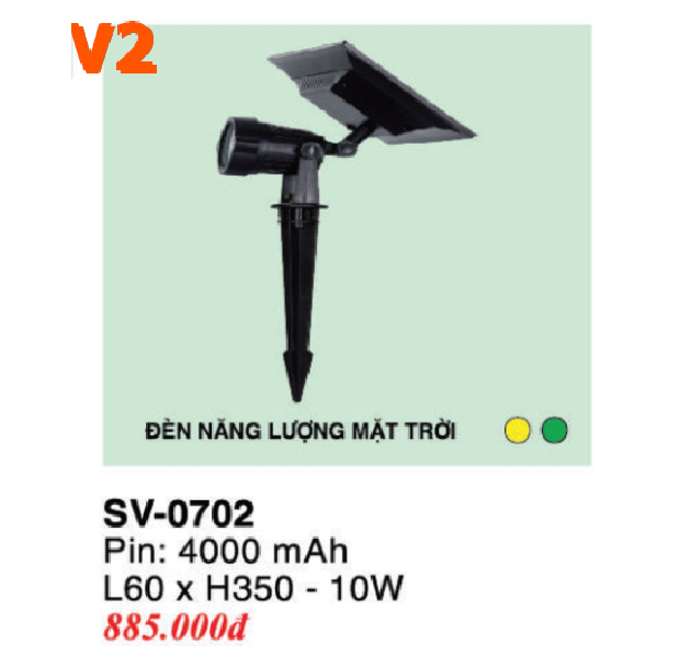 Đèn ghim cỏ SV0702 - Ảnh 2