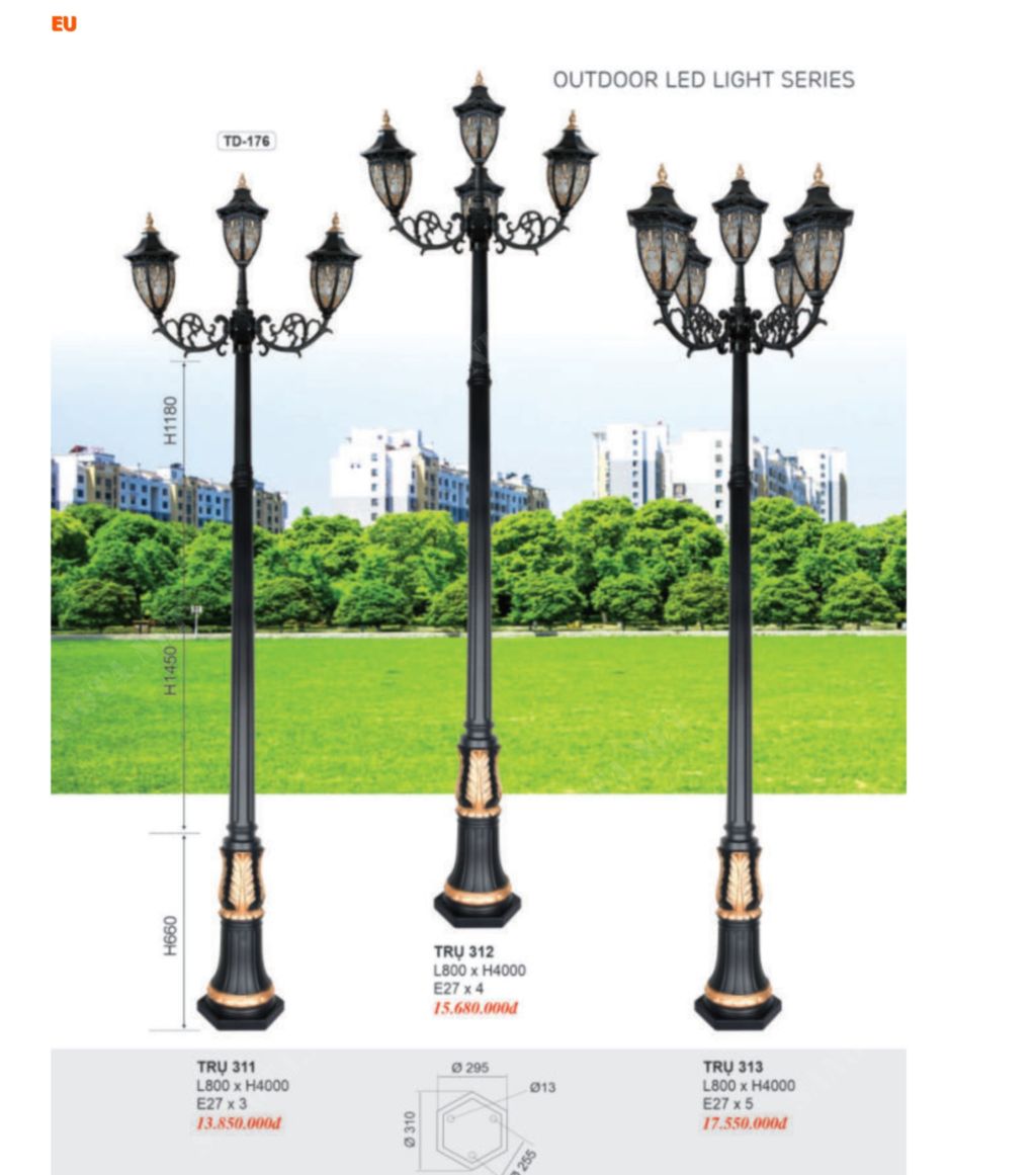Đèn trụ đứng TRỤ311 - Ảnh 2