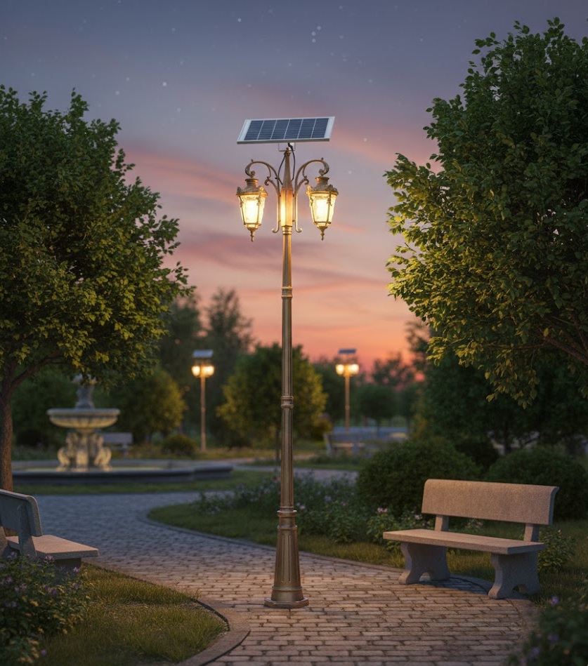 Đèn trụ đứng ZY156