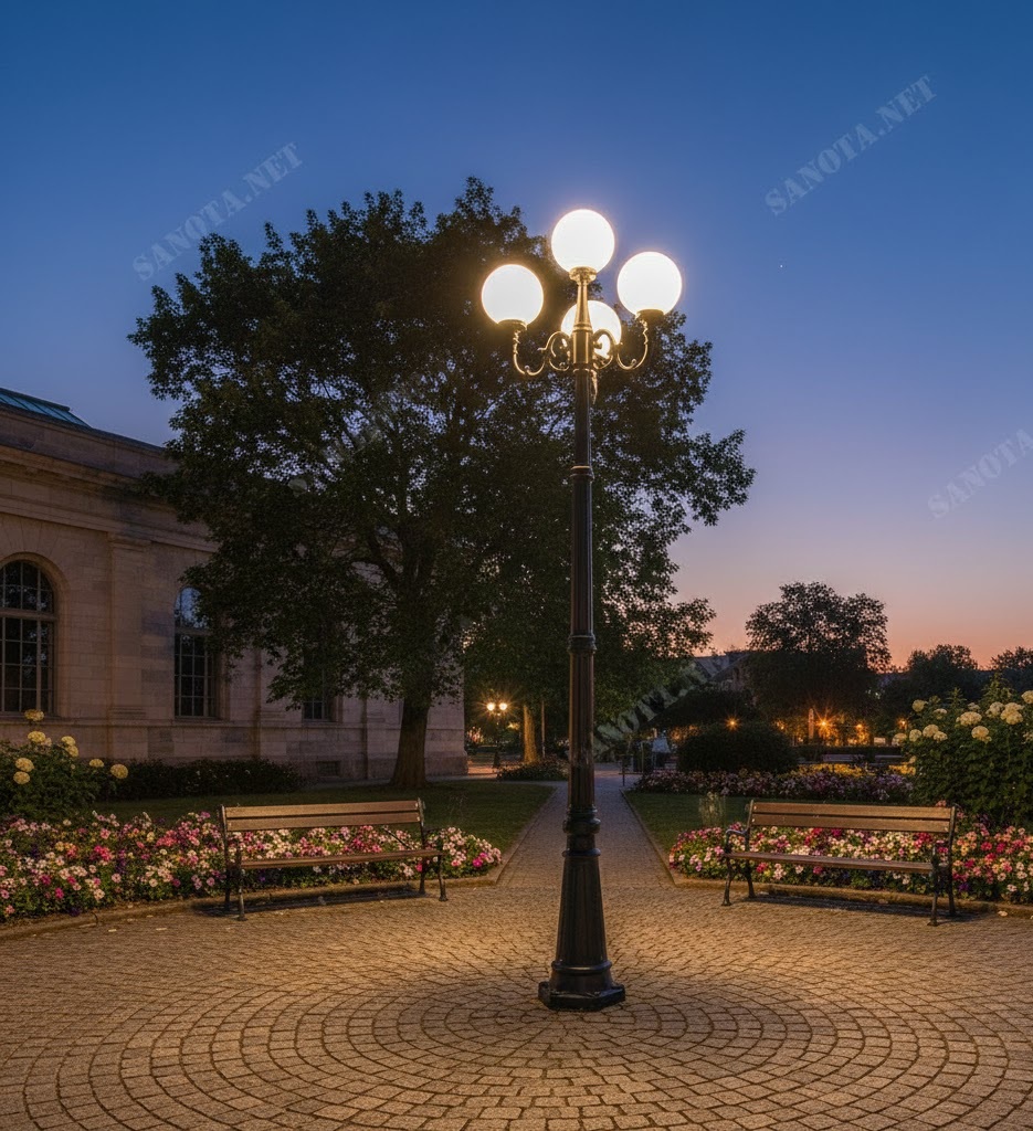 Đèn trụ đứng TRỤ322