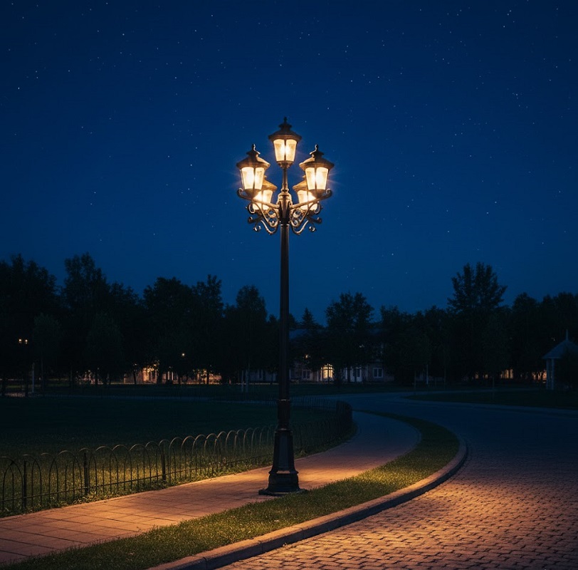 Đèn trụ đứng TRỤ078