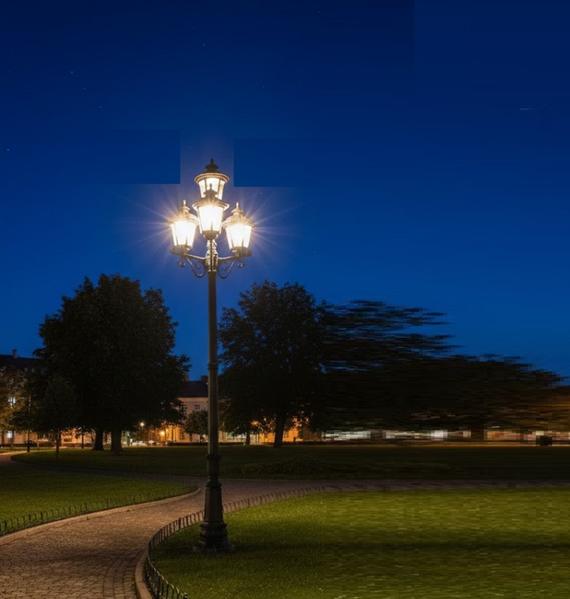 Đèn trụ đứng TRỤ077