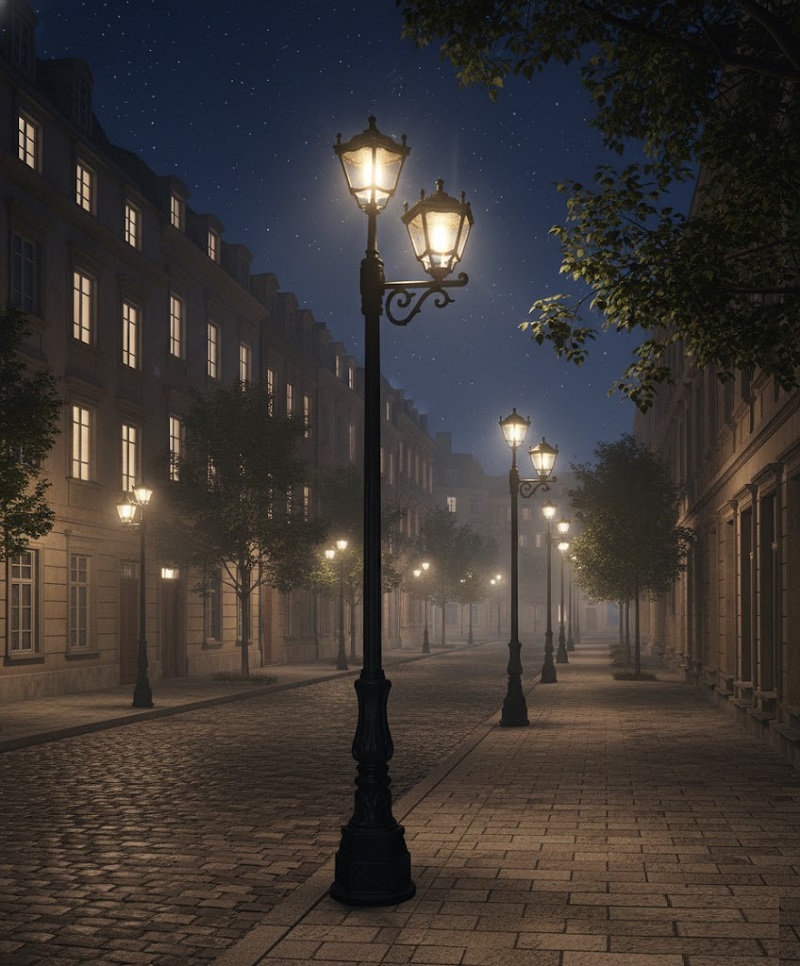 Đèn trụ đứng TRỤ064