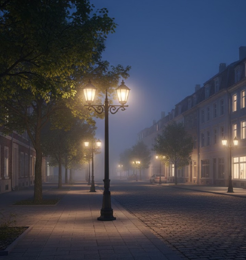 Đèn trụ đứng TRỤ050