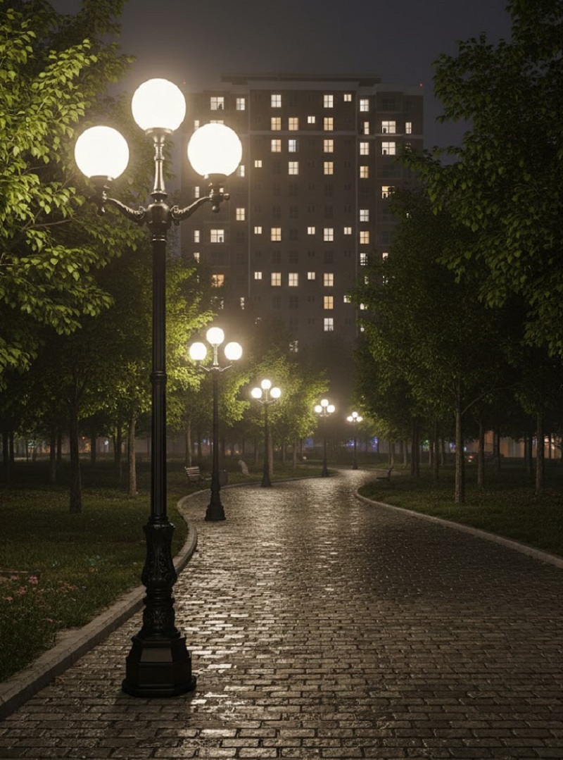 Đèn trụ đứng TRỤ043