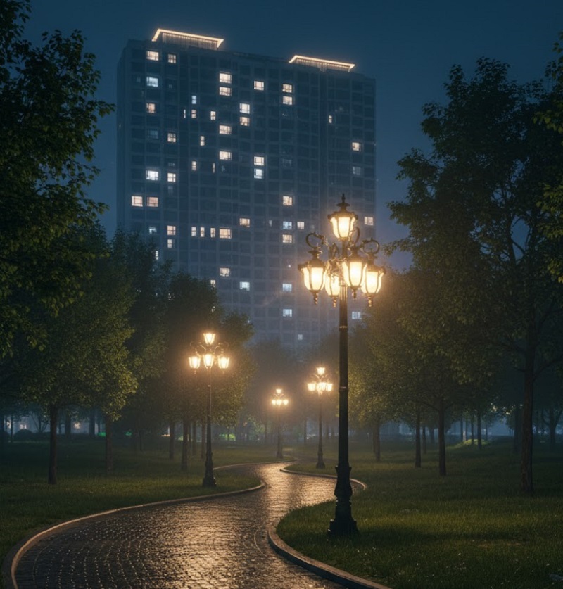 Đèn trụ đứng TRU038