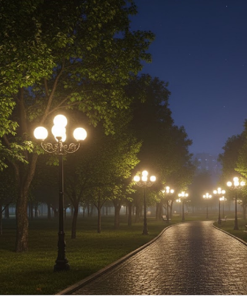 Đèn trụ đứng TRỤ031