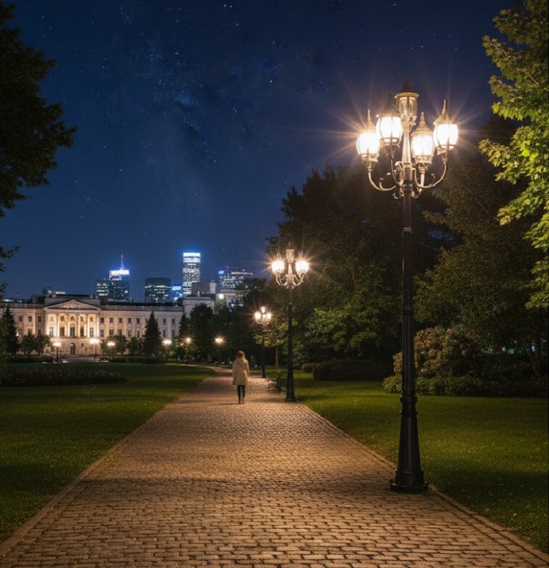 Đèn trụ đứng TRỤ 023