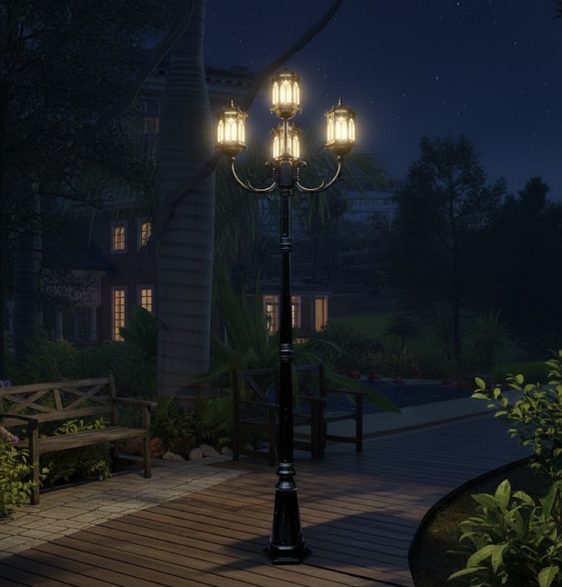 Đèn trụ đứng TR4171-3+1