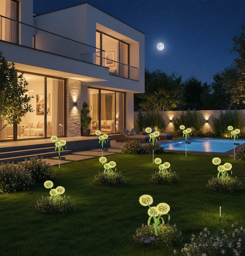 Đèn ghim cỏ GNL06