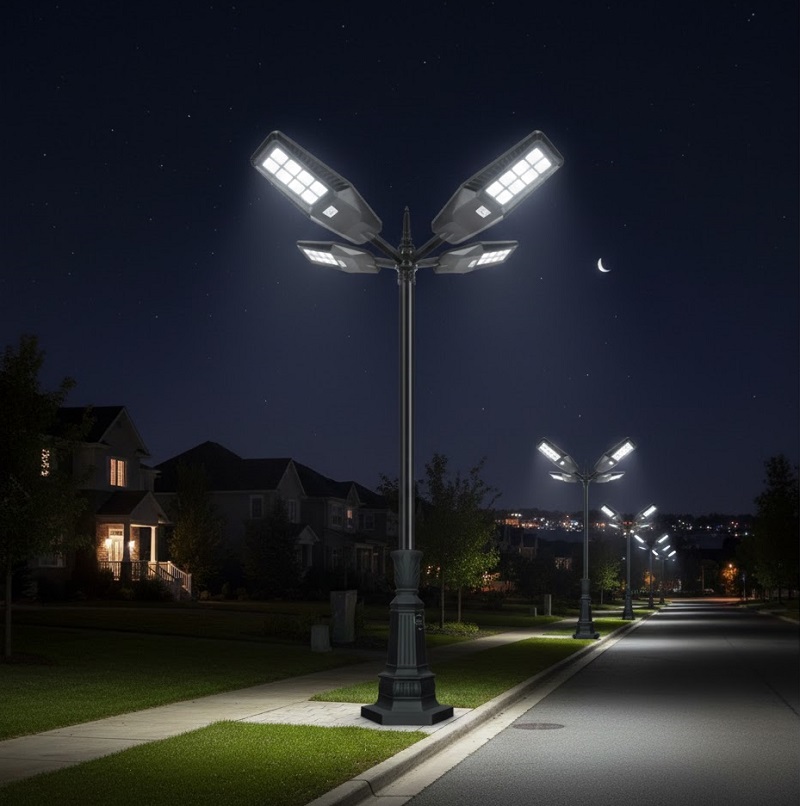 Đèn trụ đứng SOLAR-TRU096