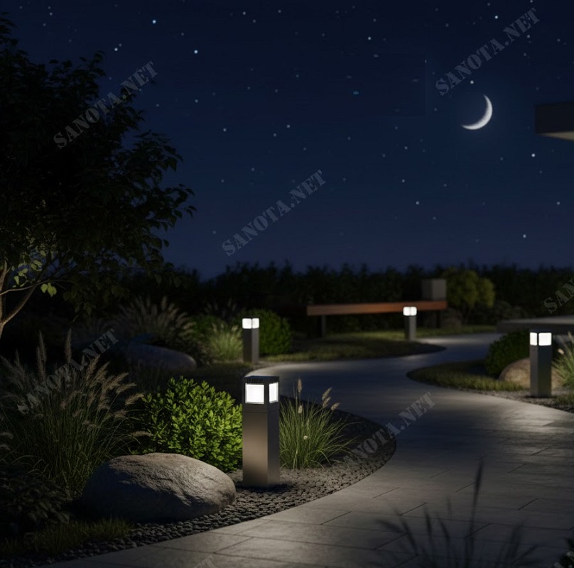 Đèn trụ đứng PS528A