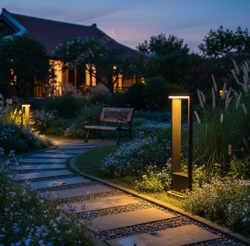 Đèn trụ đứng 8109