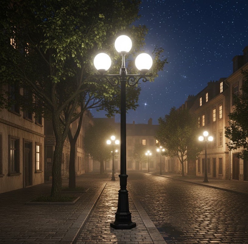 Đèn trụ đứng TRỤ059