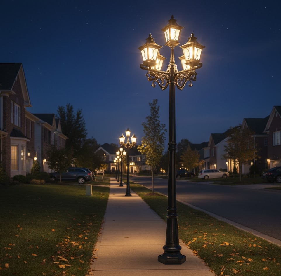 Đèn trụ đứng TRỤ048