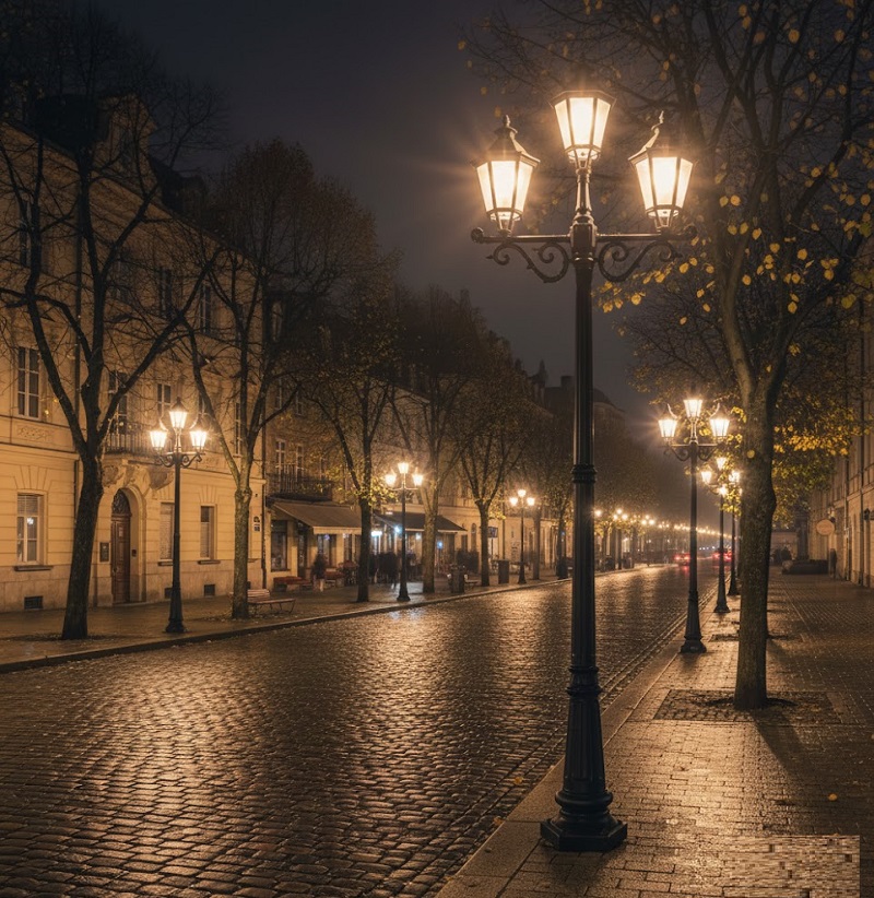 Đèn trụ đứng TRỤ046