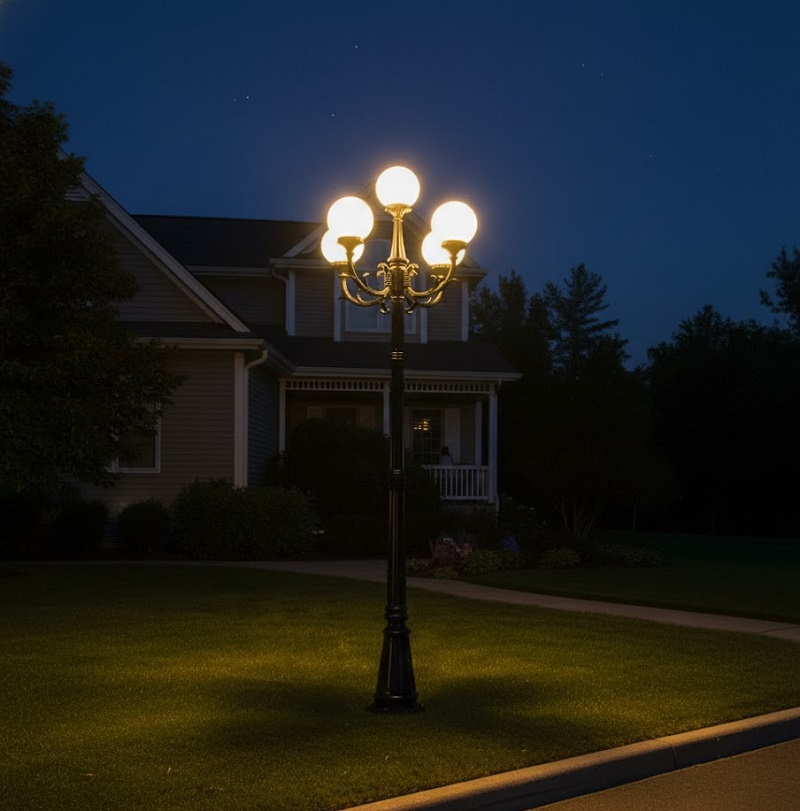 Đèn trụ đứng TR4170-4+1