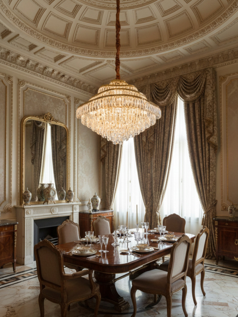 Đèn chùm Kim Tháp Lưu Quang SNT1722