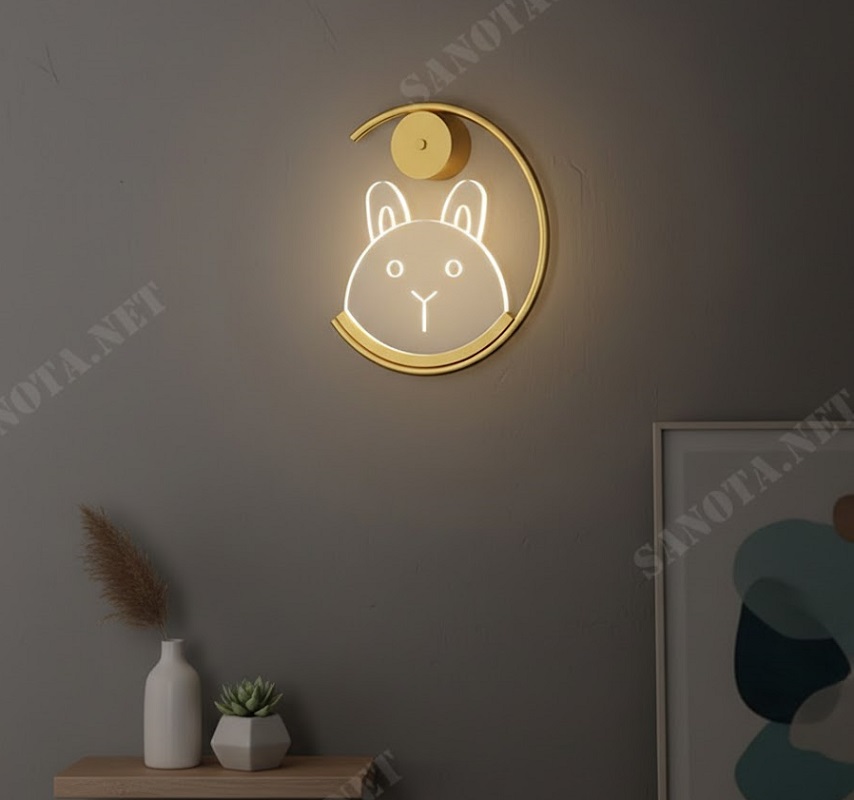 Đèn Tường Hình Mặt Thỏ Vui Vẻ SNT2137T