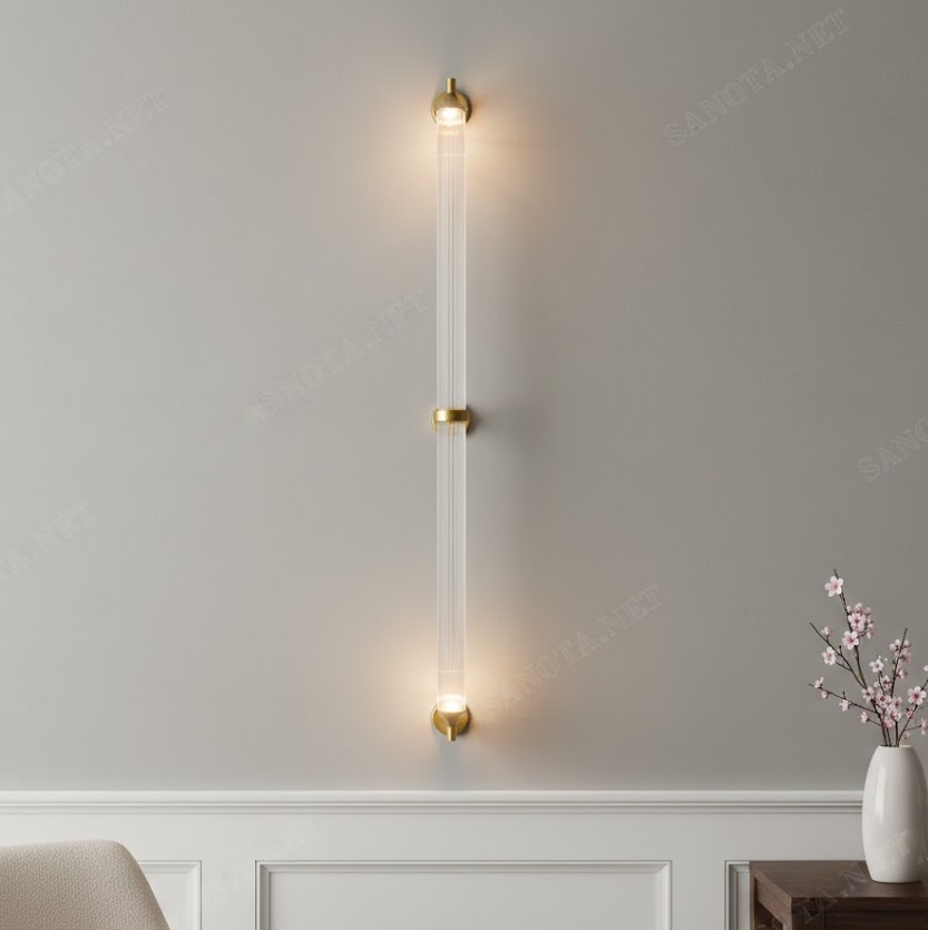 Đèn treo tường hiện đại chao thuỷ tinh SNT2253