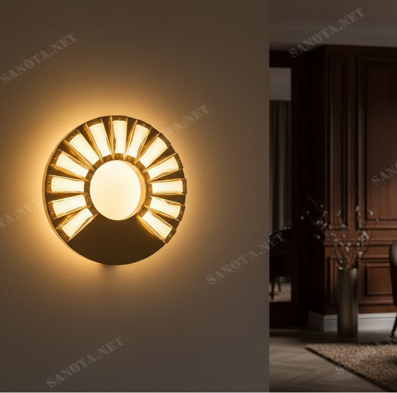 Đèn treo tường hoa cúc vàng SNT2251