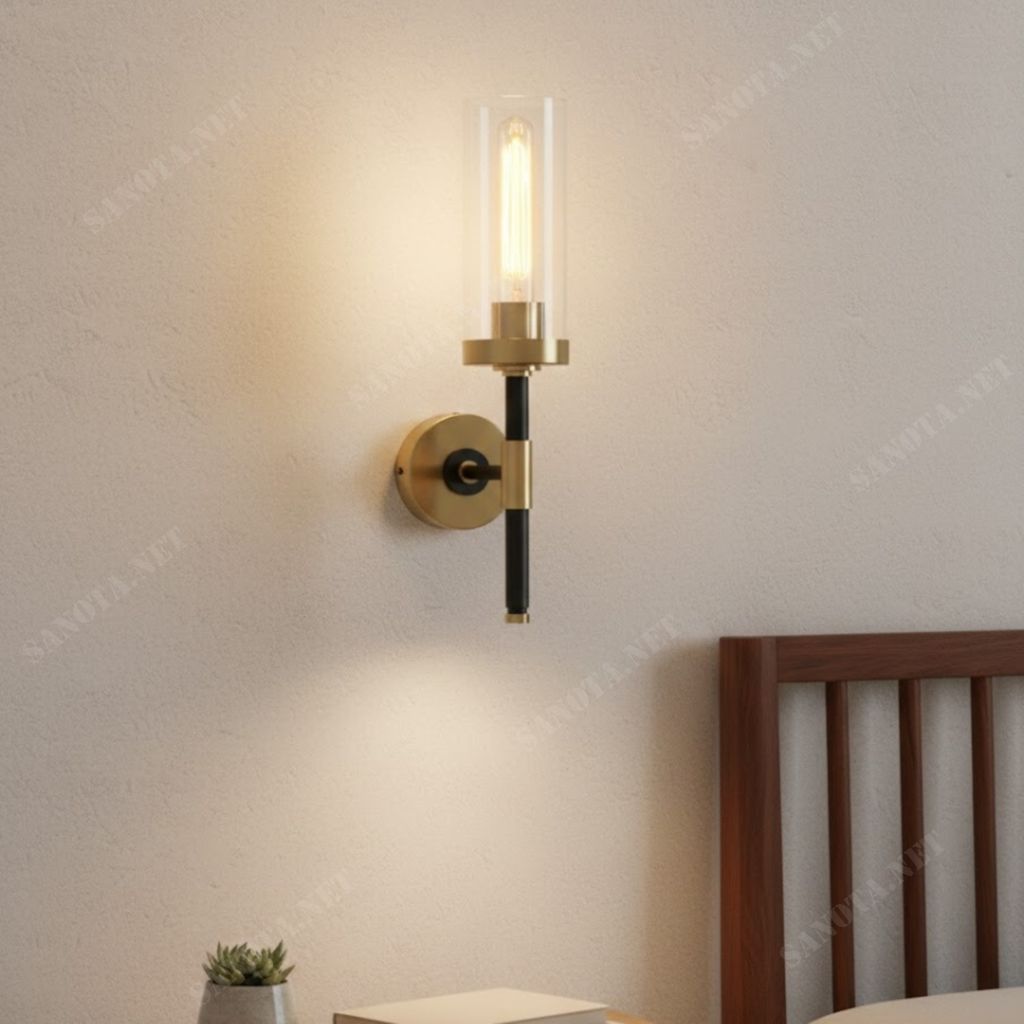 Đèn tường ống thủy tinh hiện đại SNT3529 - Ảnh 2