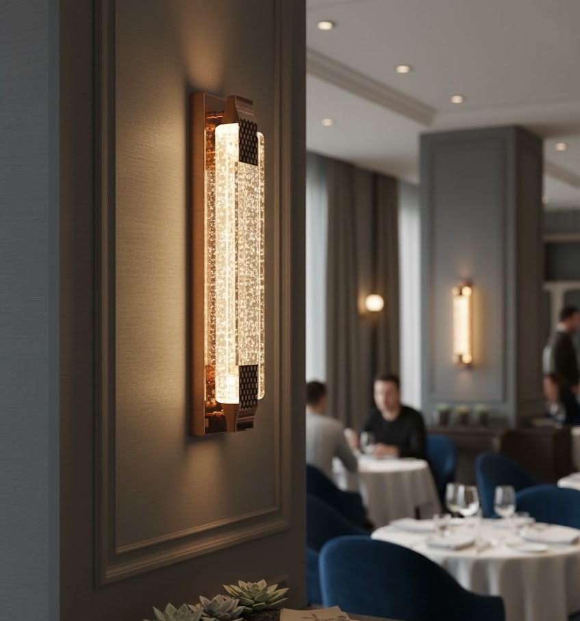 Đèn tường thanh pha lê cao cấp SNT3530