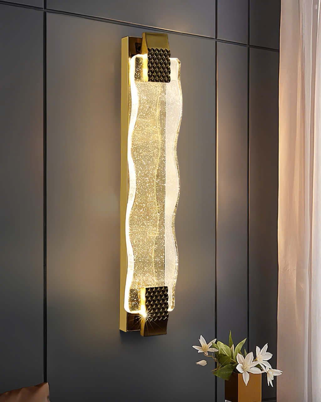 Đèn tường thanh pha lê sang trọng SNT3531