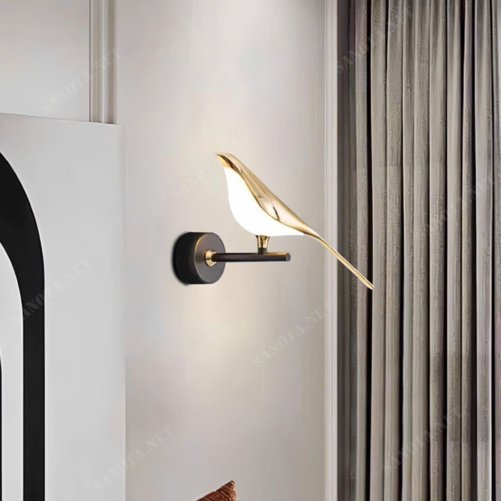 Đèn tường hình chú chim hiện đại SNT3551 - Ảnh 3