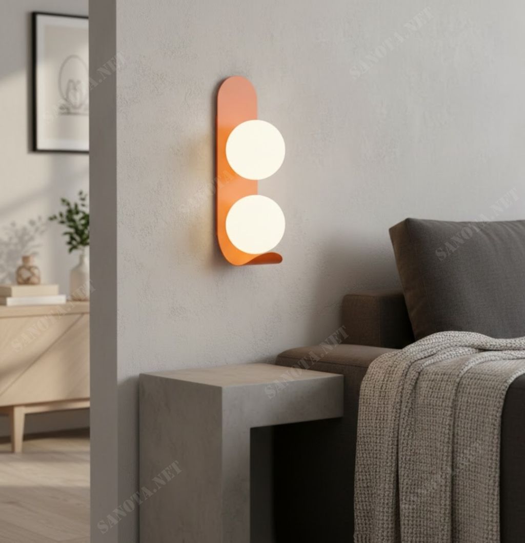 Đèn tường hình tròn nghệ thuật SNT3560 - Ảnh 4