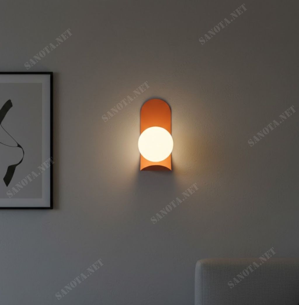 Đèn tường hình tròn nghệ thuật SNT3560 - Ảnh 2