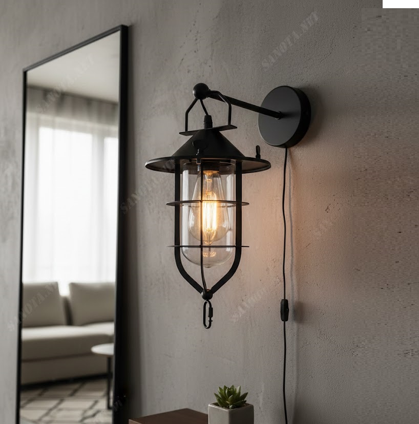 Đèn tường ngoài trời hiện đại SNT2633