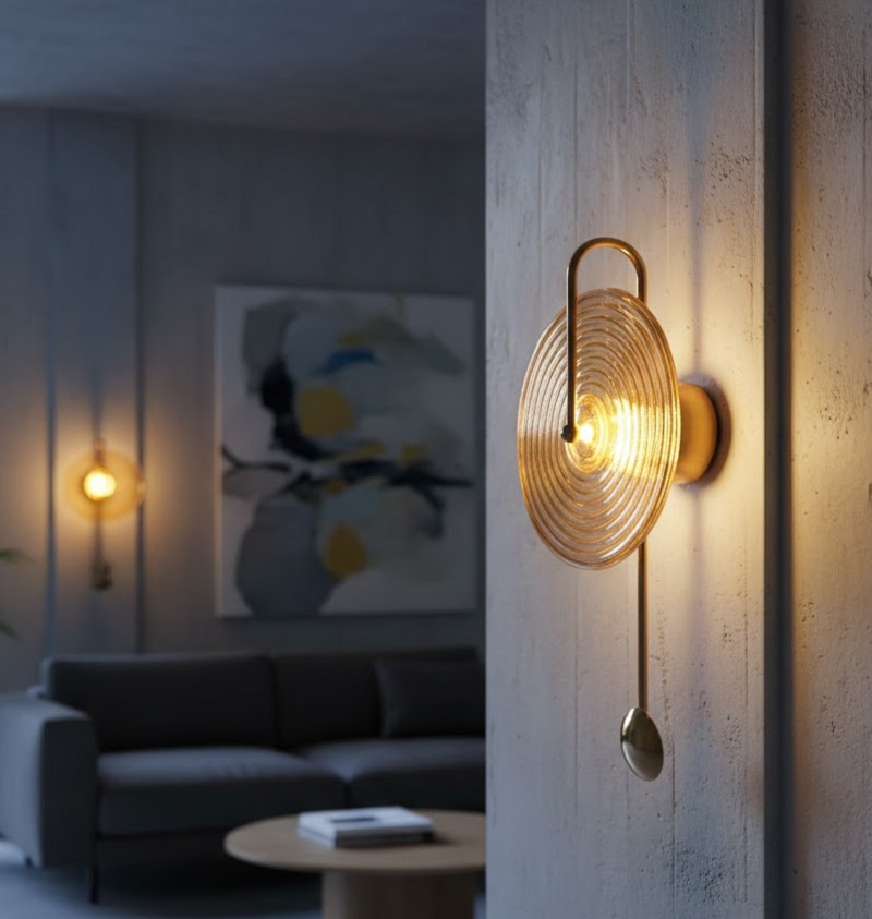 Đèn LED gắn tường thuỷ tinh SNT2648