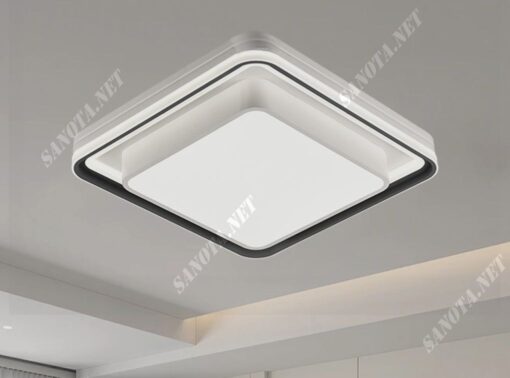 Đèn ốp trần LED phòng khách hiện đại này không chỉ mang lại ánh sáng tốt mà còn là một món đồ trang trí đẹp mắt, góp phần tạo nên không gian sống hiện đại và tiện nghi cho ngôi nhà của bạn.