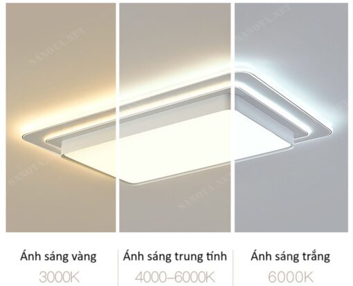 Chiếc đèn LED ốp trần SNT2906 là một thiết bị chiếu sáng hiện đại và sang trọng với thiết kế hình chữ nhật đơn giản. Nó được làm từ những vật liệu cao cấp và có thể mang lại vẻ đẹp tinh tế cho bất kỳ căn phòng nào.