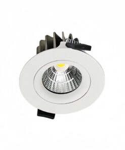 Đèn âm trần điều chỉnh hướng 180° 12W DLX-NW12 sử dụng bóng LED CREE (USA) cao cấp. Đảm bảo ánh sáng phát ra có cường độ mạnh mẽ.