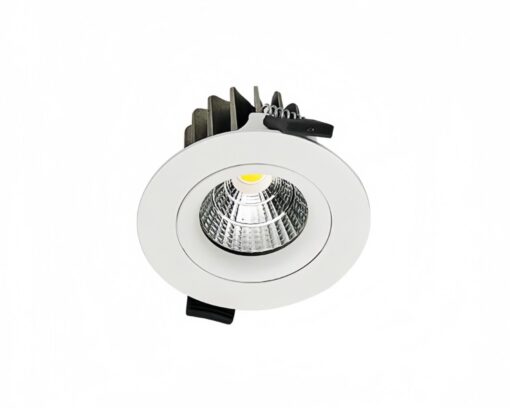 Đèn âm trần điều chỉnh hướng 180° 12W DLX-NW12 sử dụng bóng LED CREE (USA) cao cấp. Đảm bảo ánh sáng phát ra có cường độ mạnh mẽ.