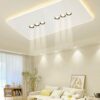 Đèn mâm ốp trần được thiết kế dạng hình chữ nhật bo tròn mềm mại. Với ánh sáng viền LED tỏa nhẹ nhàng xung quanh viền. Tạo nên một hiệu ứng ánh sáng lan tỏa tinh tế. Trung tâm đèn là cụm 6 mắt LED âm trần hiện đại, được bố trí cân xứng. Vừa đảm bảo khả năng chiếu sáng tập trung vừa mang lại điểm nhấn thẩm mỹ độc đáo.