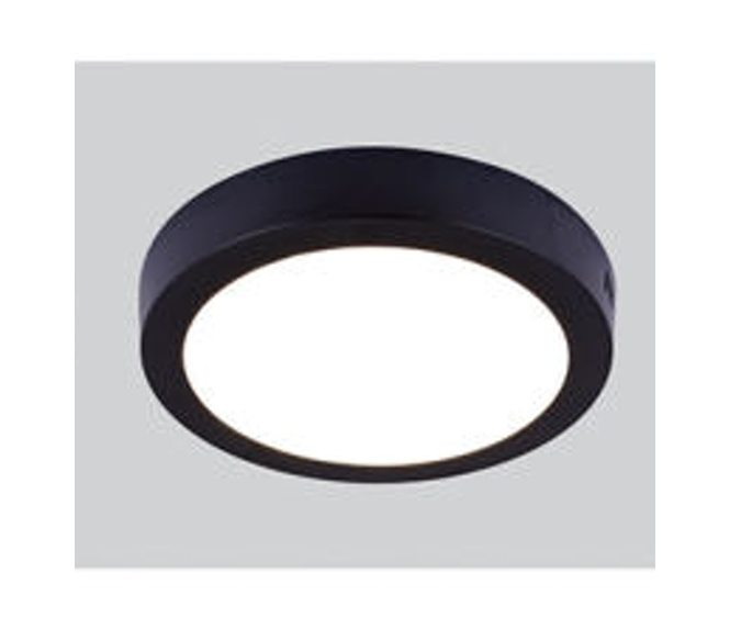 Đèn ốp trần tròn viền đen 18W S001