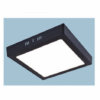 Đèn ốp trần vuông viền đen 12W S008