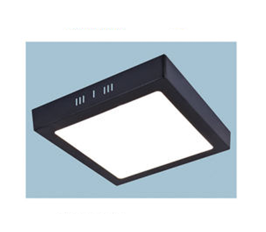 Đèn ốp trần vuông viền đen 12W S008