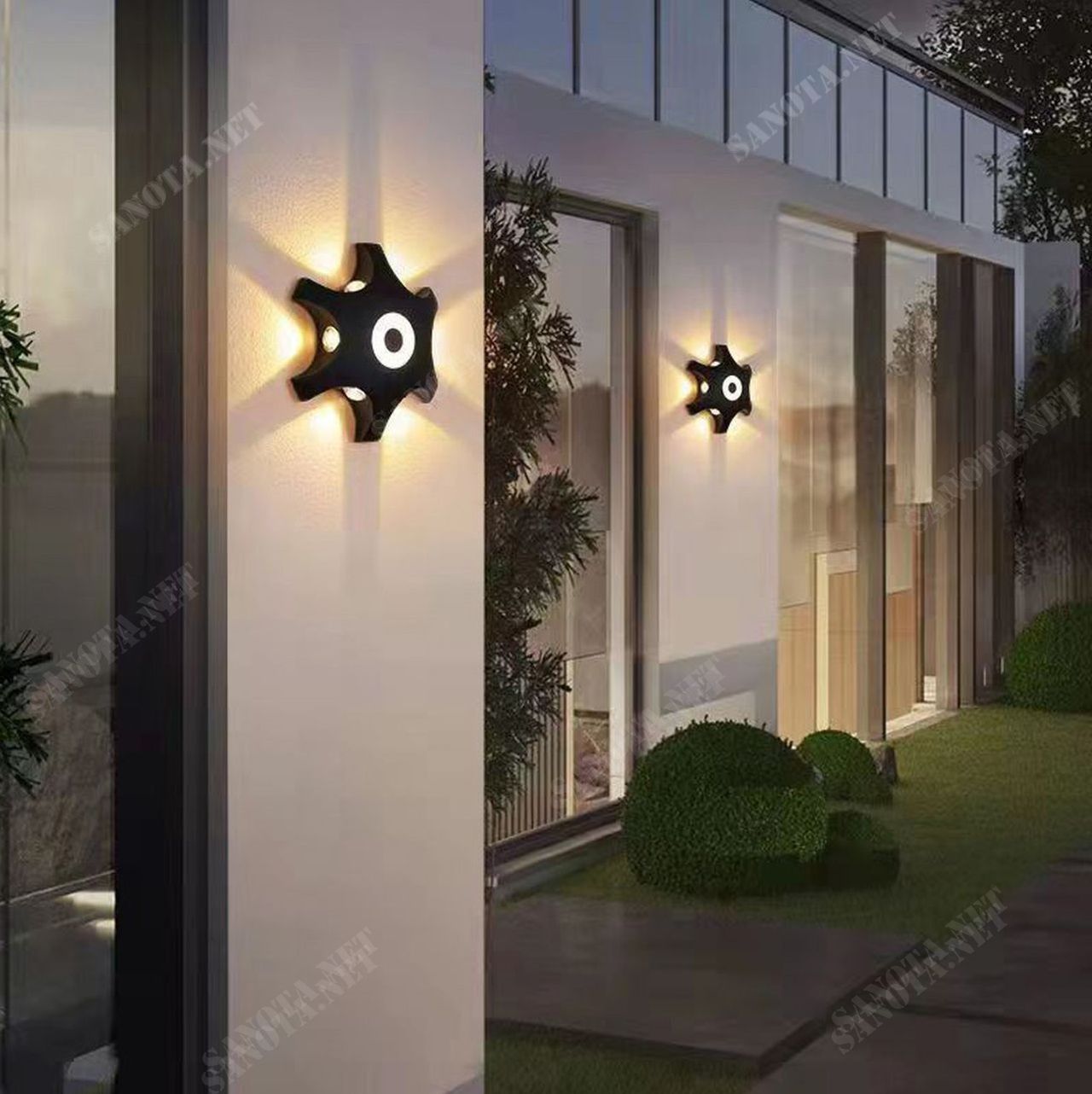Đèn hắt tường trang trí có thiết kế nhỏ gọn và dễ dàng lắp đặt. Giúp tiết kiệm không gian và thời gian cho việc trang trí.