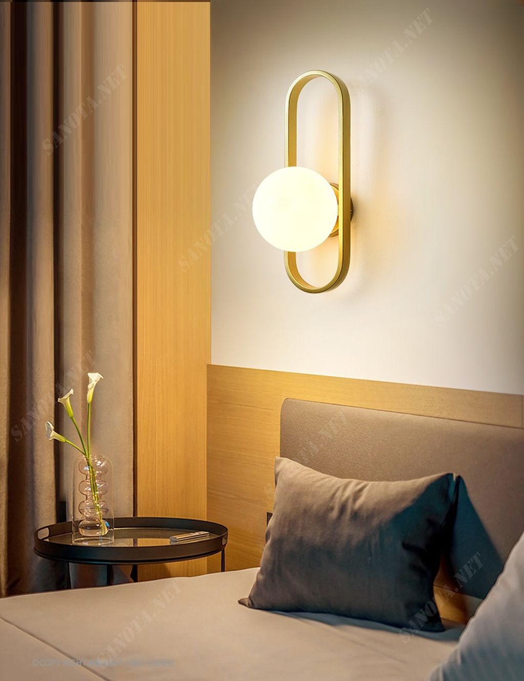 Đèn gắn tường là lựa chọn hoàn hảo cho việc trang trí và chiếu sáng cho không gian sống của chúng ta. Với tính năng tiện dụng và đa dạng về kiểu dáng. Đèn gắn tường đã trở thành một phần không thể thiếu trong thiết kế nội thất hiện đại.