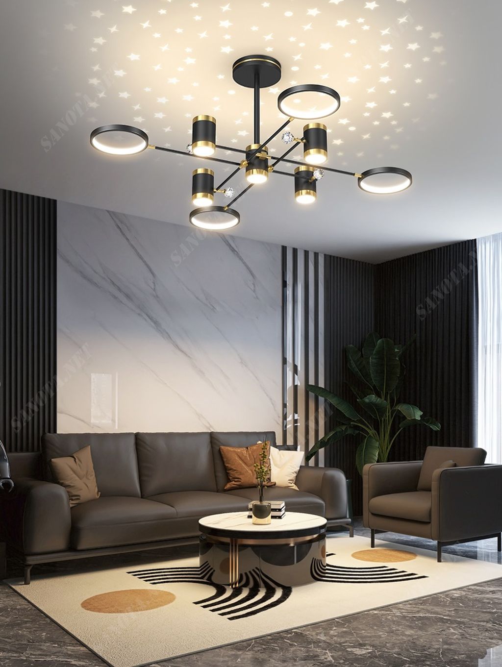 Ưu Điểm Vượt Trội Của Đèn Chùm LED Sanota