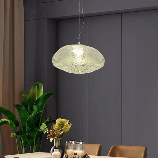 Đèn thả thủy tinh chao trong hiện đại SNT5684