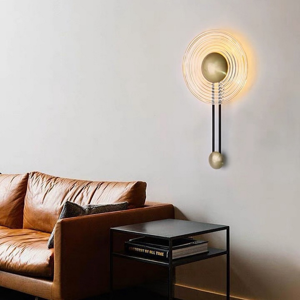 Đèn tường pha lê phong cách Bắc Âu SNT2648